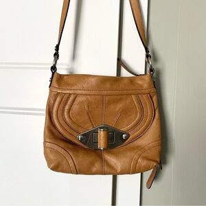 B. Makowsky Crossbody Purse, Genuine Leather